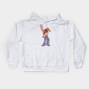 Bunnie the Rabbot Kids Hoodie